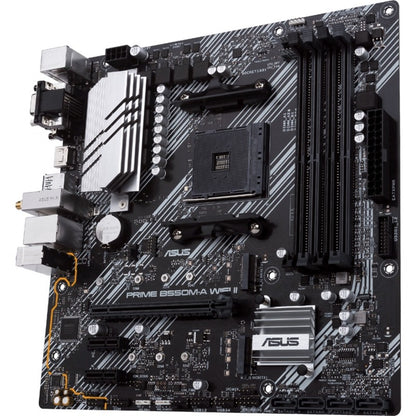 Carte mère de bureau Asus Prime B550M-A WIFI II - Chipset AMD B550 - Socket AM4 - Micro ATX PRIME B550M-A WIFI II