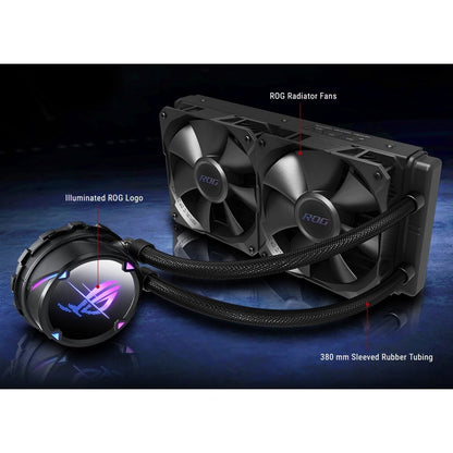 Ventilateur de refroidissement/radiateur/bloc d'eau Asus ROG Strix LC II 240 ROGSTRIXLCII240