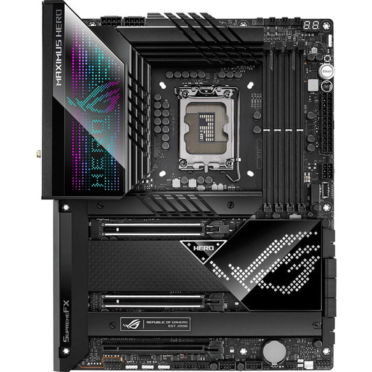Carte mère de bureau Asus ROG Maximus Z690 Hero - Chipset Intel Z690 - Socket LGA-1700 - Mémoire Intel Optane compatible - ATX ROG MAXIMUS Z690 HERO