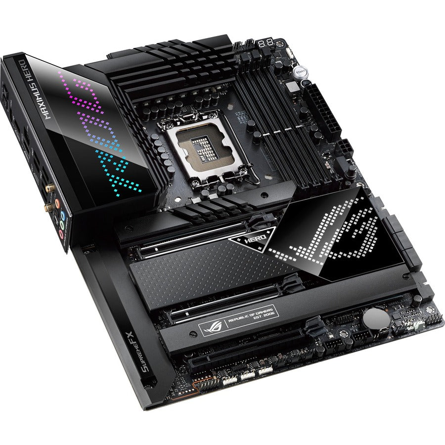 Carte mère de bureau Asus ROG Maximus Z690 Hero - Chipset Intel Z690 - Socket LGA-1700 - Mémoire Intel Optane compatible - ATX ROG MAXIMUS Z690 HERO