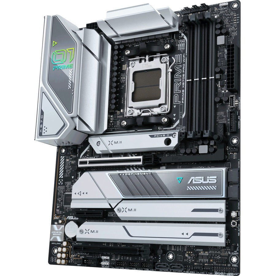 Carte mère de bureau Asus Prime X670E-PRO WIFI - Chipset AMD X670 - Socket AM5 - ATX PRIMEX670E-PROWIFI