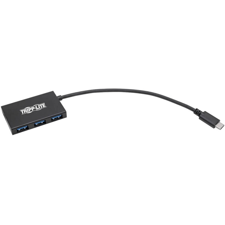 Hub USB 3.1 C Tripp Lite U460-004-4A-AL, 5 Gbit/s, boîtier en aluminium U460-004-4A-AL