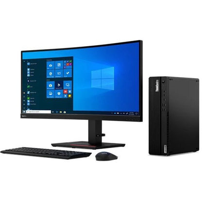 Ordinateur de bureau Lenovo ThinkCentre M75s Gen 2 11R8001SUS - AMD Ryzen 5 PRO 5650G Hexa-core (6 cœurs) 3,90 GHz - 8 Go de RAM DDR4 SDRAM - 256 Go de SSD NVMe M.2 PCI Express - Petit facteur de forme - Noir 11R8001SUS