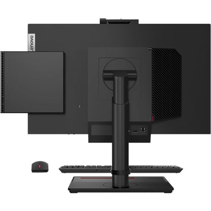 Ordinateur de bureau Lenovo ThinkCentre M70q Gen 3 11T300A4US - Intel Core i5 12e génération i5-12400T Hexa-core (6 cœurs) 1,80 GHz - 16 Go RAM DDR4 SDRAM - 256 Go NVMe M.2 PCI Express PCI Express NVMe 4.0 SSD - Minuscule - Noir 11T300A4US