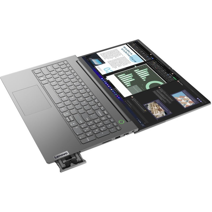 Ordinateur portable Lenovo ThinkBook 15 G4 IAP 21DJ000RUS 15,6" - Full HD - 1920 x 1080 - Intel Core i7 12e génération i7-1255U Deca-core (10 cœurs) 1,70 GHz - 8 Go de RAM totale - 8 Go de mémoire embarquée - SSD 512 Go - Gris minéral 21DJ000RUS