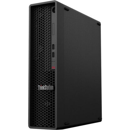 Lenovo ThinkStation P350 30E50012US Workstation - 1 x Intel Core i5 Hexa-core (6 Core) i5-11500 11th Gen 2.70 GHz - 8 GB DDR4 SDRAM RAM - 256 GB SSD - Small Form Factor - Raven Black 30E50012US