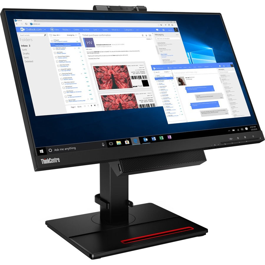 Écran tactile LCD Lenovo ThinkCentre Tiny-In-One 22 Gen 4 21,5" - 16:9 - 4 ms avec OD 11GTPAR1US