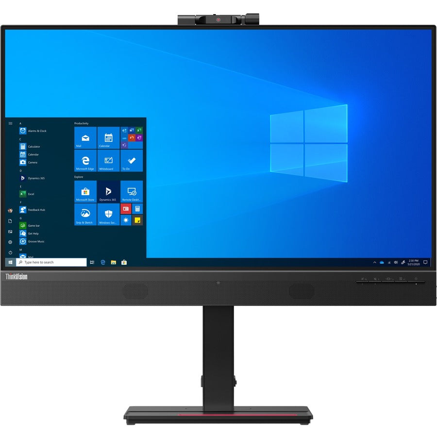Lenovo ThinkVision T27hv-20 27" WQHD WLED LCD Monitor - 16:9 - Raven Black 62A9GAR1US