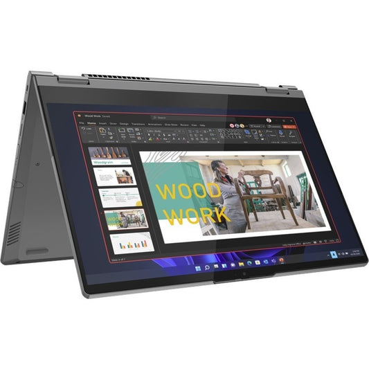 Lenovo ThinkBook 14s Yoga G2 IAP 21DM003LUS 14" Touchscreen Notebook - Full HD - 1920 x 1080 - Intel Core i5 12th Gen i5-1235U Deca-core (10 Core) - 8 GB Total RAM - 8 GB On-board Memory - 256 GB SSD - Mineral Gray 21DM003LUS