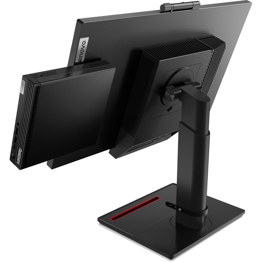 Ordinateur de bureau Lenovo ThinkCentre M80q Gen 3 11U10040US - Intel Core i5 12e génération i5-12500T Hexa-core (6 cœurs) 2 GHz - 8 Go de RAM DDR5 SDRAM - 256 Go SSD M.2 PCI Express NVMe 4.0 x4 - Minuscule - Noir 11U10040US