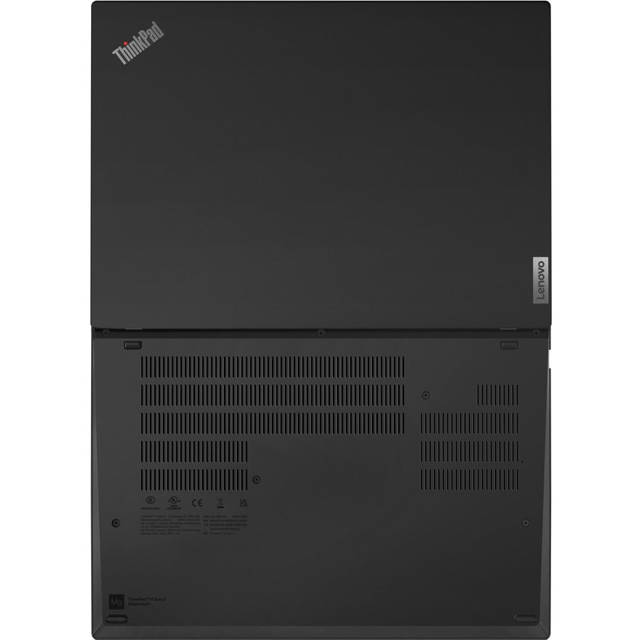 Lenovo ThinkPad T14 Gen 3 21AH00BSUS 14" Notebook - WUXGA - 1920 x 1200 - Intel Core i7 12th Gen i7-1260P Dodeca-core (12 Core) - 16 GB Total RAM - 8 GB On-board Memory - 512 GB SSD - Thunder Black 21AH00BSUS