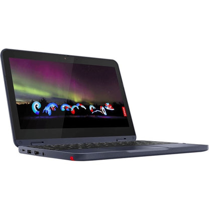 Ordinateur portable convertible 2 en 1 Lenovo 300w Gen 3 82J1000JUS 11,6" avec écran tactile - HD - 1366 x 768 - AMD 3015e Dual-core (2 cœurs) 1,20 GHz - 4 Go de RAM totale - SSD 128 Go - Bleu abysse 82J1000JUS