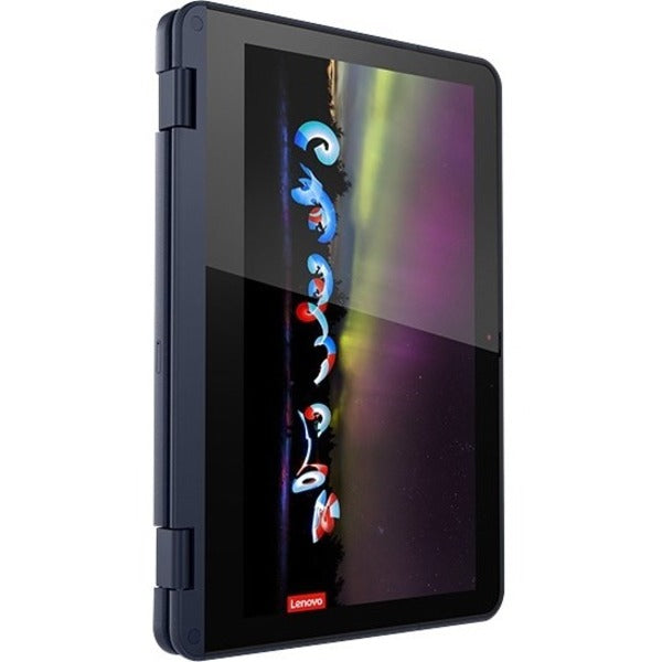 Ordinateur portable convertible 2 en 1 Lenovo 300w Gen 3 82J1000JUS 11,6" avec écran tactile - HD - 1366 x 768 - AMD 3015e Dual-core (2 cœurs) 1,20 GHz - 4 Go de RAM totale - SSD 128 Go - Bleu abysse 82J1000JUS