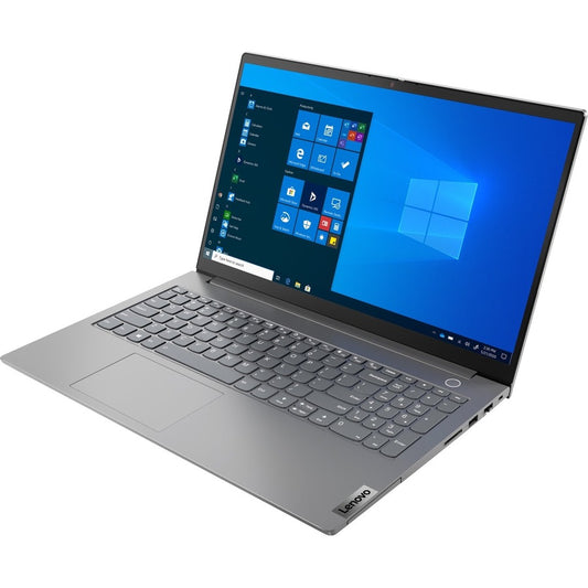 Ordinateur portable Lenovo ThinkBook 15 G2 ITL 20VE003KUS 15,6" - Full HD - 1920 x 1080 - Intel Core i7 i7-1165G7 Quad-core (4 cœurs) 2,80 GHz - 8 Go de RAM totale - SSD 512 Go - Gris minéral 20VE003KUS
