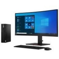 Ordinateur de bureau Lenovo ThinkCentre M80s 11CU001BUS - Intel Core i7 10e génération i7-10700 Octa-core (8 cœurs) 2,90 GHz - 16 Go RAM DDR4 SDRAM - 512 Go SSD - Petit facteur de forme - Noir 11CU001BUS