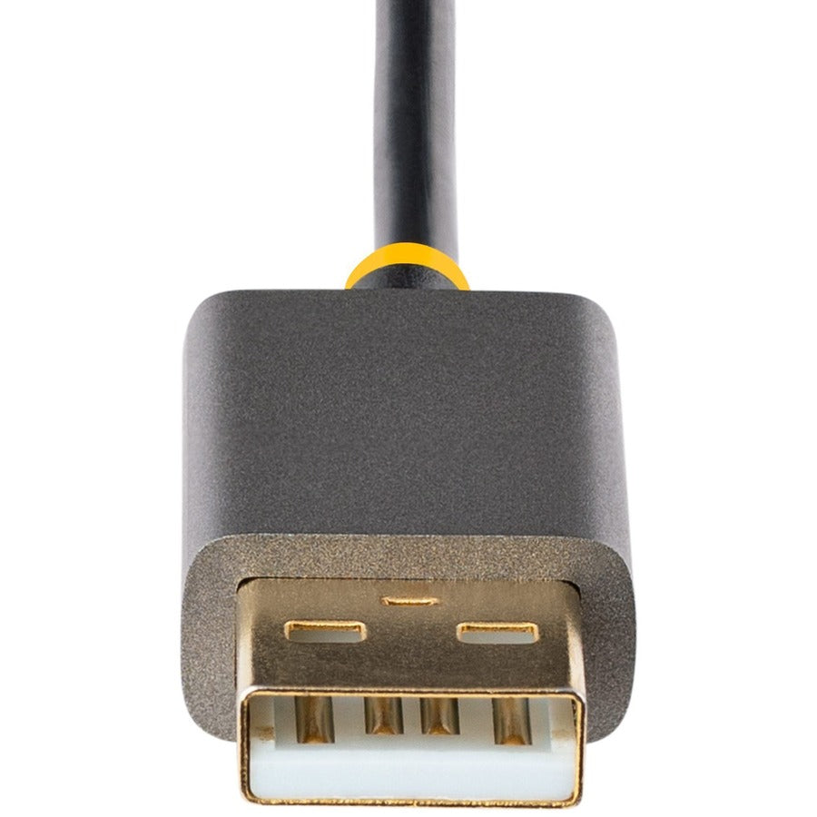 Adaptateur HDMI vers DisplayPort StarTech.com de 30 cm, source HDMI 4K 60 Hz HDR vers moniteur DP, alimentation par bus USB, HDMI 2.0 vers DisplayPort 1.2 128-HDMI-DISPLAYPORT