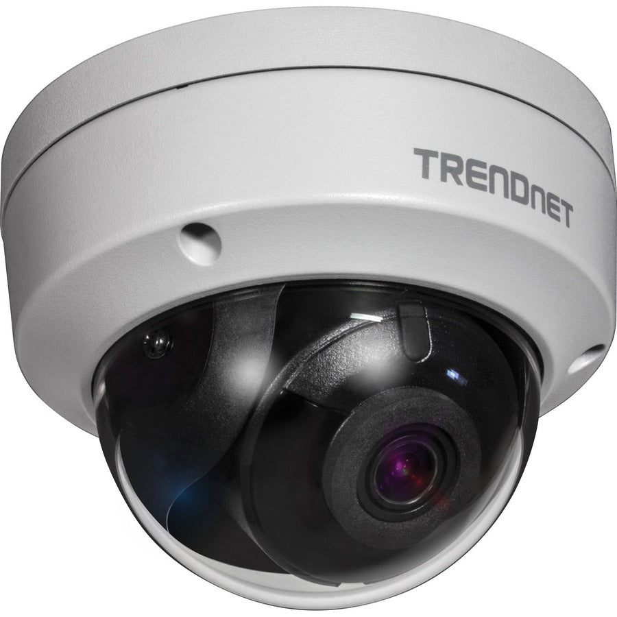 TRENDnet Indoor Outdoor 4 Megapixel HD PoE IR Dome Network Camera, Digital WDR, 2688 x 1520p, IP66 Rated Housing, IR Night Vision Up To 30m (98 ft.), ONVIF, IPv6, White, TV-IP315PI TV-IP315PI