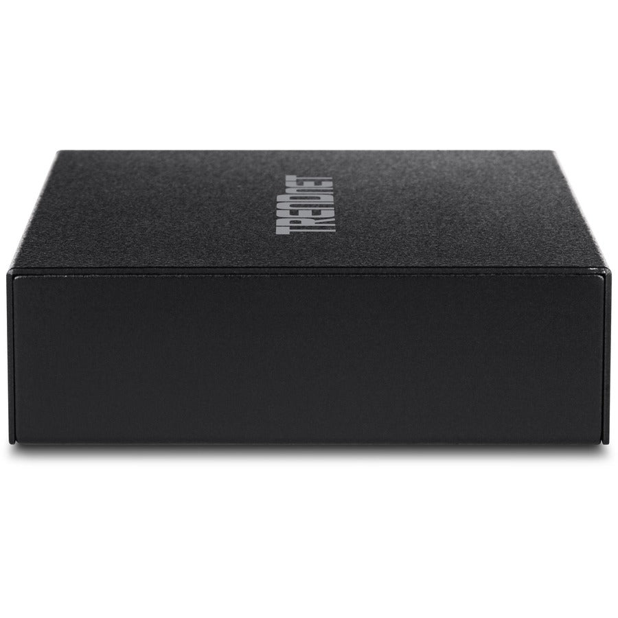 Convertisseur de média fibre optique TRENDnet Gigabit Poe Pd SFP ; convertisseur de média fibre 100/1000Base-T vers SFP alimenté par Poe ; conception compacte ; TFC-PGSFP TFC-PGSFP