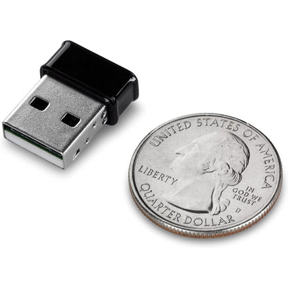 Adaptateur USB sans fil TRENDnet Micro AC1200, prise en charge double bande pour 2,4 GHz et 5 GHz, adaptateur WiFi AC1200 MU-MIMO, cryptage WPA2, configuration facile, prend en charge Windows et Mac, noir, TEW-808UBM TEW-808UBM