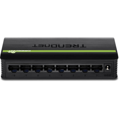 TRENDnet Commutateur de bureau Ethernet GREENnet 10/100 Mbps non géré à 8 ports ; TE100-S8 ; 8 ports Ethernet 10/100 Mbps ; capacité de commutation de 1,6 Gbps ; boîtier en plastique ; commutateur Ethernet réseau ; Plug &amp; Play TE100-S8