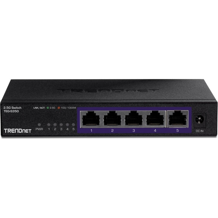 TRENDnet 5-Port Unmanaged 2.5G Switch TEG-S350