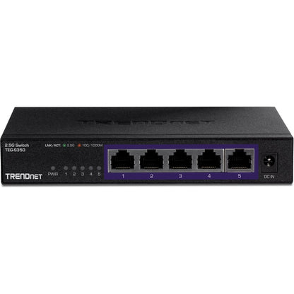 TRENDnet 5-Port Unmanaged 2.5G Switch TEG-S350