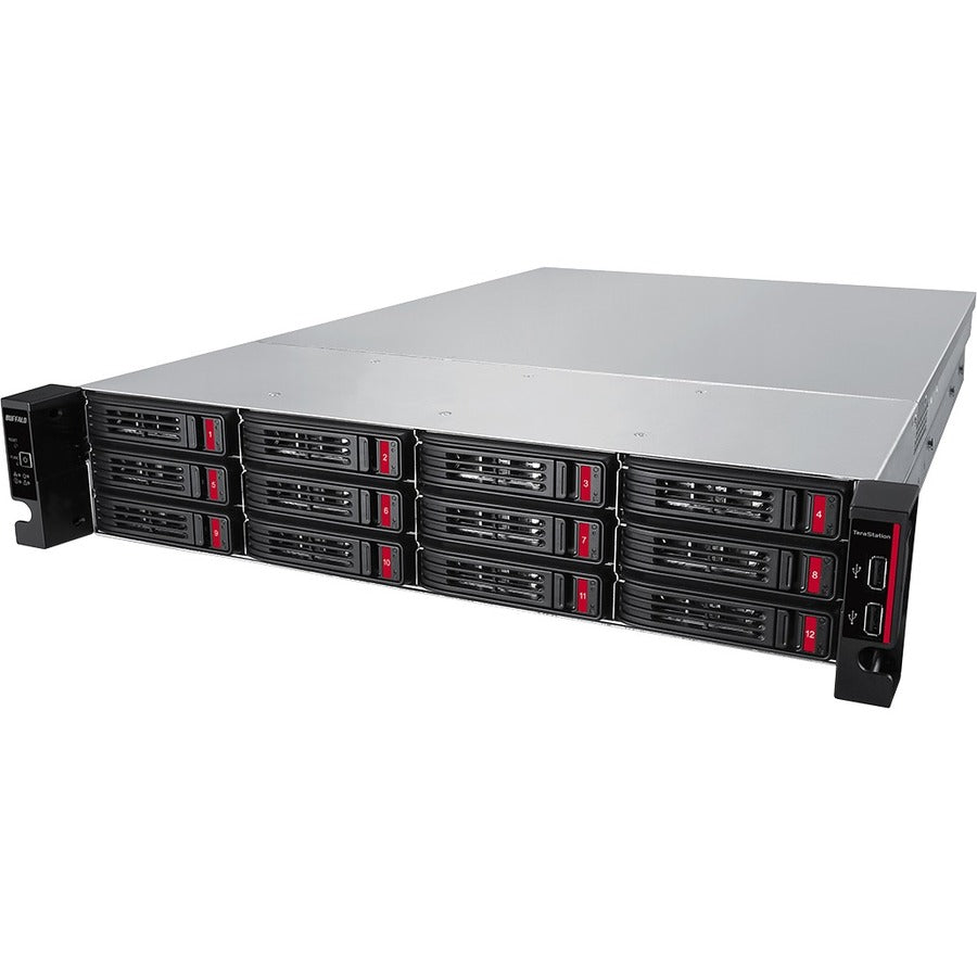 Buffalo TeraStation 51210RH Rackmount 16 To NAS (4 To x 4) Disques durs inclus TS51210RH1604