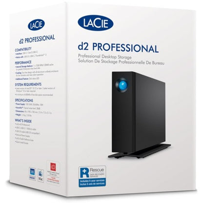Disque dur externe LaCie d2 Professional STHA18000800 17,58 To - 3,5" STHA18000800