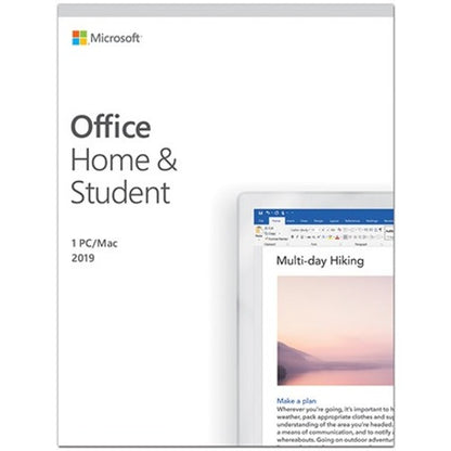 Microsoft Office 2019 Famille et Étudiant - Coffret - 1 PC/Mac 79G-05186