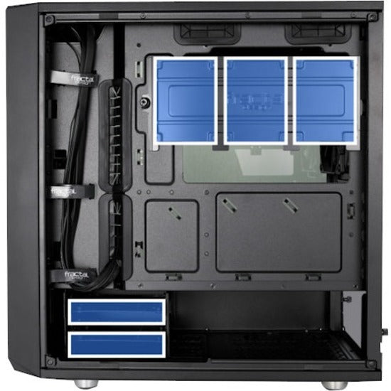 Boîtier d'ordinateur Fractal Design Meshify C Mini - Dark TG FD-CA-MESH-C-MINI-BKO-TGD