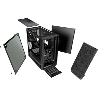 Boîtier d'ordinateur Fractal Design Meshify C Mini - Dark TG FD-CA-MESH-C-MINI-BKO-TGD