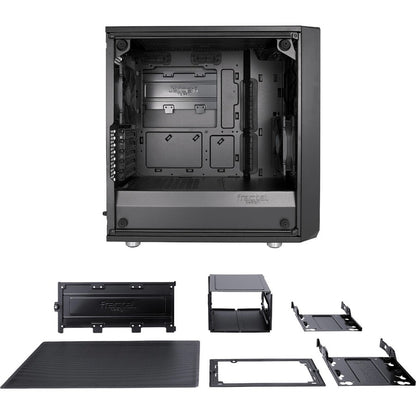 Boîtier d'ordinateur Fractal Design Meshify C Mini - Dark TG FD-CA-MESH-C-MINI-BKO-TGD