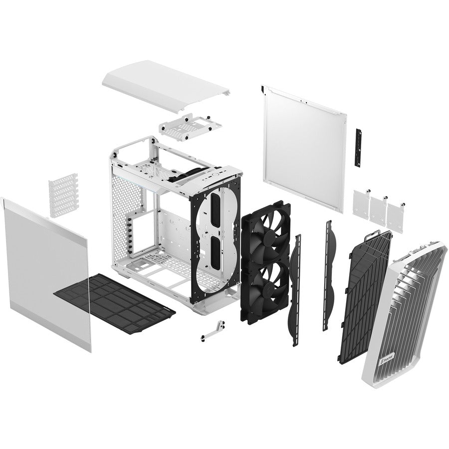 Fractal Design Torrent Compact White TG Clear FD-C-TOR1C-03