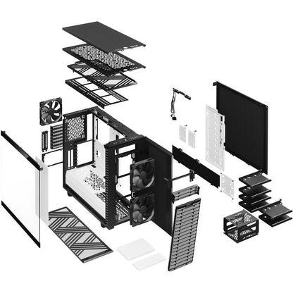 Fractal Design Define 7 Black/White TG Clear Tint FD-C-DEF7A-05