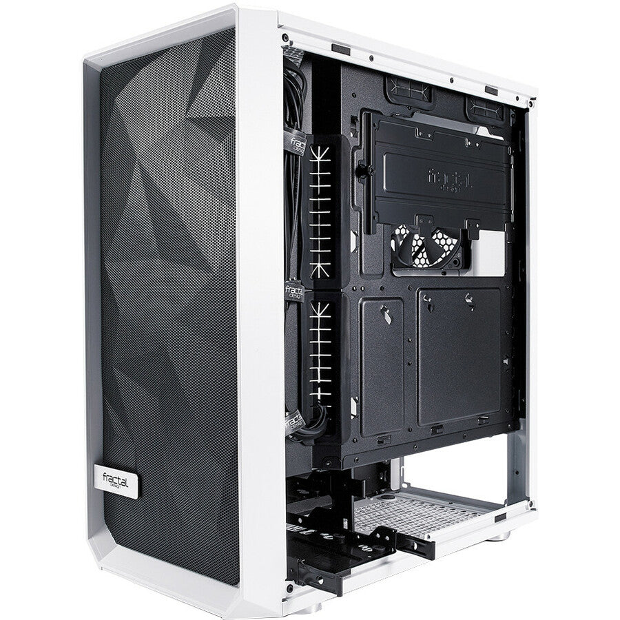 Boîtier d'ordinateur Fractal Design Meshify C Blanc - TG FD-CA-MESH-C-WT-TGC
