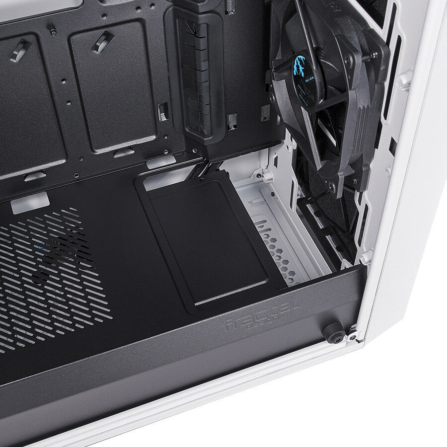 Boîtier d'ordinateur Fractal Design Meshify C Blanc - TG FD-CA-MESH-C-WT-TGC