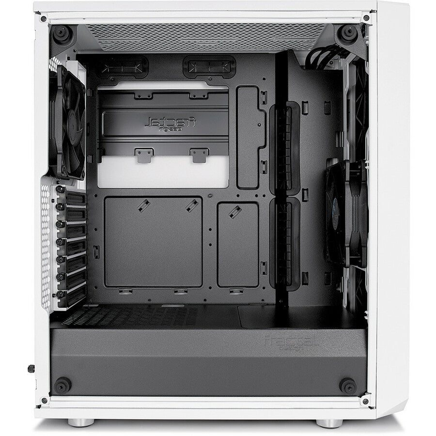 Boîtier d'ordinateur Fractal Design Meshify C Blanc - TG FD-CA-MESH-C-WT-TGC