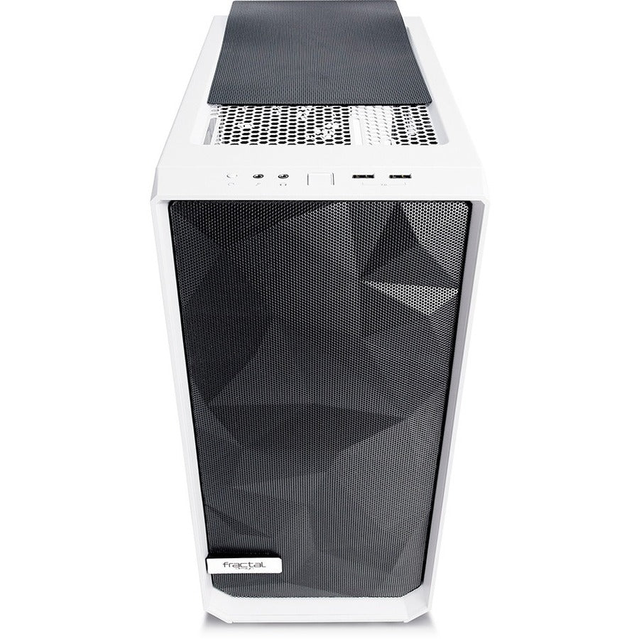 Boîtier d'ordinateur Fractal Design Meshify C Blanc - TG FD-CA-MESH-C-WT-TGC