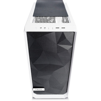 Boîtier d'ordinateur Fractal Design Meshify C Blanc - TG FD-CA-MESH-C-WT-TGC