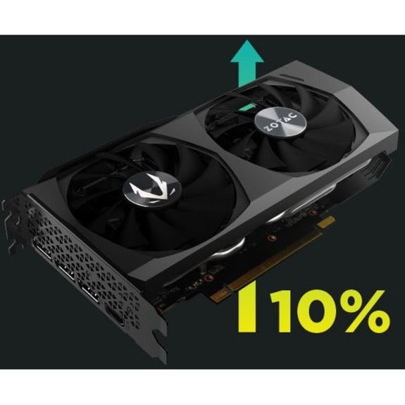 Carte graphique Zotac NVIDIA GeForce RTX 3060 Ti - 8 Go GDDR6 ZT-A30610H-10MLHR
