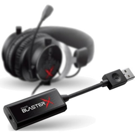 Carte son portable Creative 7.1 avec amplificateur de casque 70SB171000000