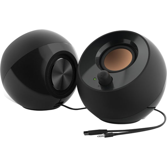 Système d'enceintes Creative Pebble 2.0 - 4,4 W RMS - Noir 51MF1680AA000