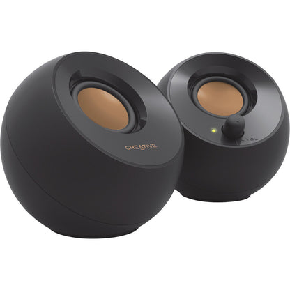 Système d'enceintes Creative Pebble 2.0 - 4,4 W RMS - Noir 51MF1680AA000