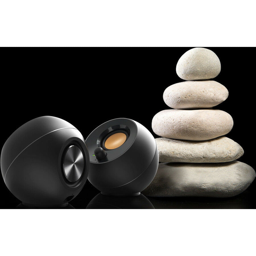 Système d'enceintes Creative Pebble 2.0 - 4,4 W RMS - Noir 51MF1680AA000