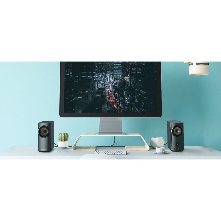 Système d'enceintes Bluetooth Creative T60 2.0 - 30 W RMS - Noir 51MF1705AA000