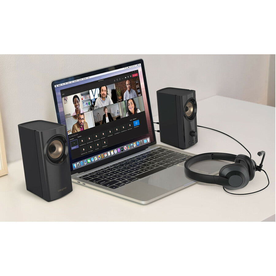 Système d'enceintes Bluetooth Creative T60 2.0 - 30 W RMS - Noir 51MF1705AA000