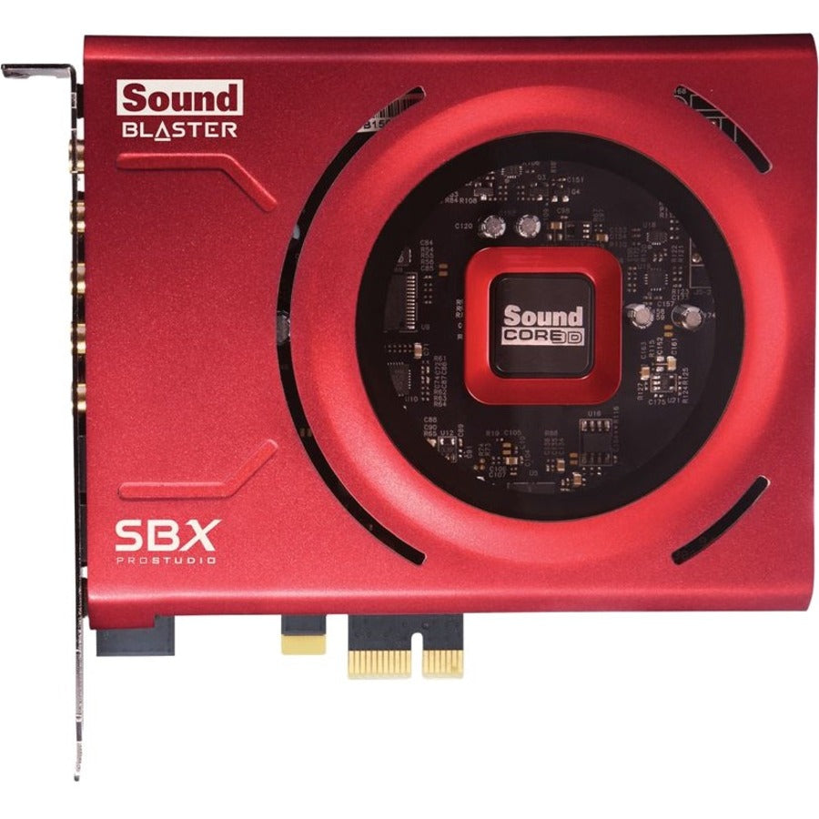 Carte son et DAC PCI-e hautes performances pour jeux et divertissements Creative 70SB150000004