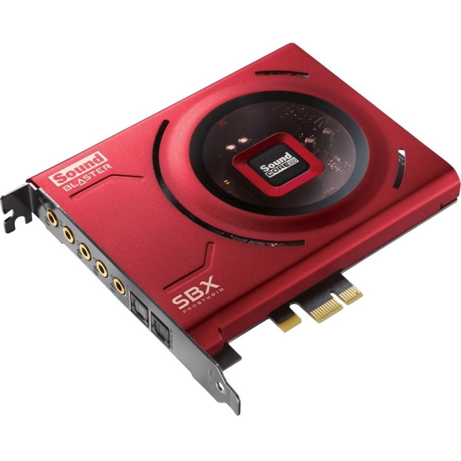 Carte son et DAC PCI-e hautes performances pour jeux et divertissements Creative 70SB150000004