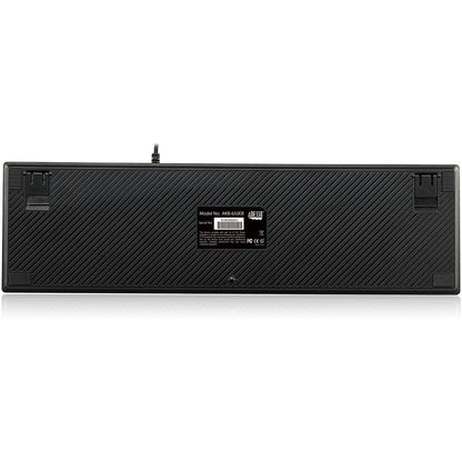Clavier de jeu mécanique programmable Adesso RGB avec repose-poignet magnétique amovible AKB-650EB