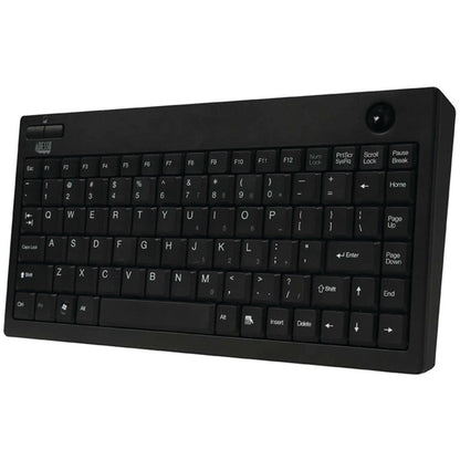 Mini-clavier trackball sans fil Adesso WKB-3100UB
